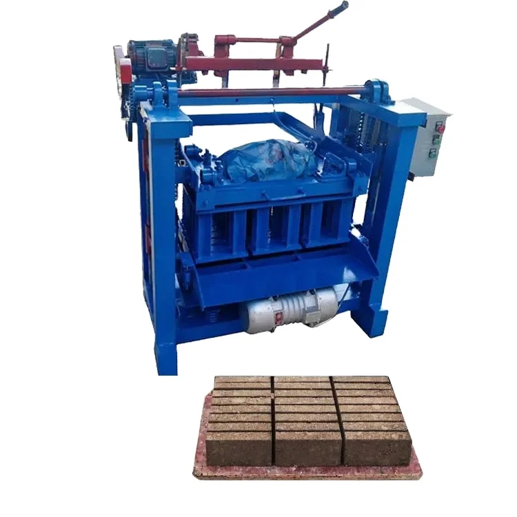 Automatic Lifting Brick Machine Cement with Sand Brick Machine Can Add Hopper Easy Operating Brick Machine