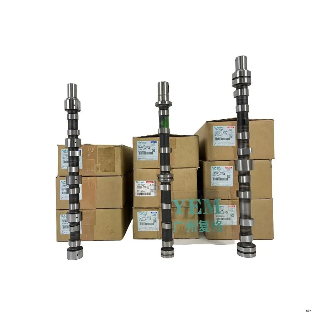 Construction Machinery V3307 V3600 V3800 V4000 Camshaft for Kubota Diesel Engine Machinery Engine
