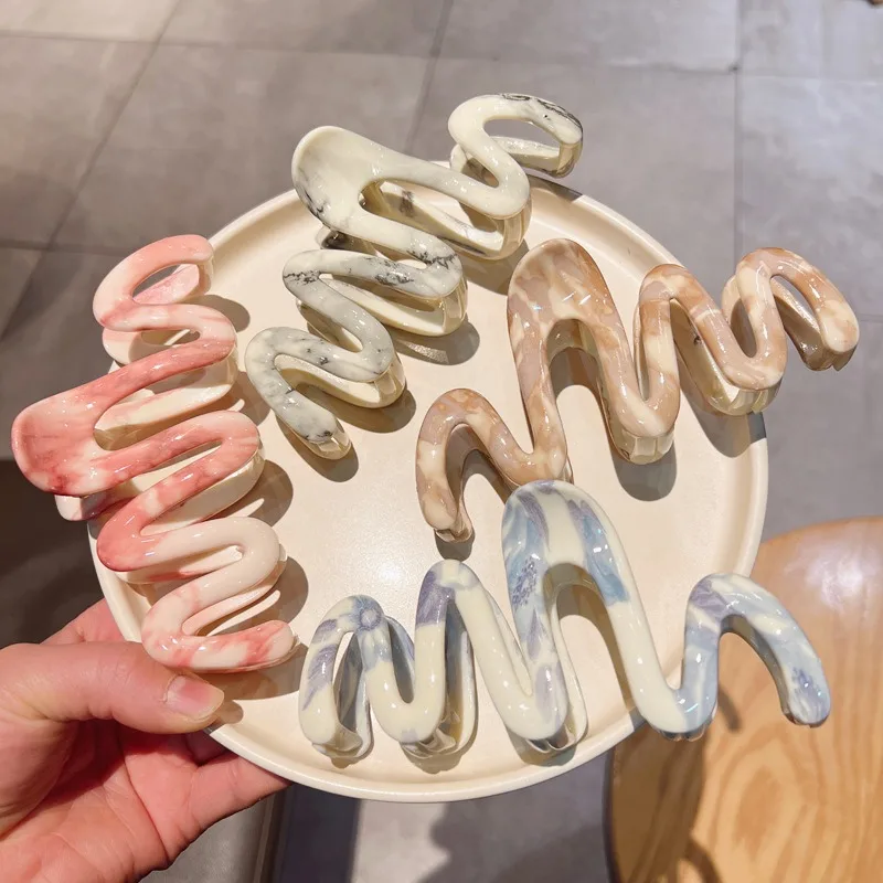 Лидер продаж 13 см радужные лаковые акриловые заколки для волос модные аксессуары