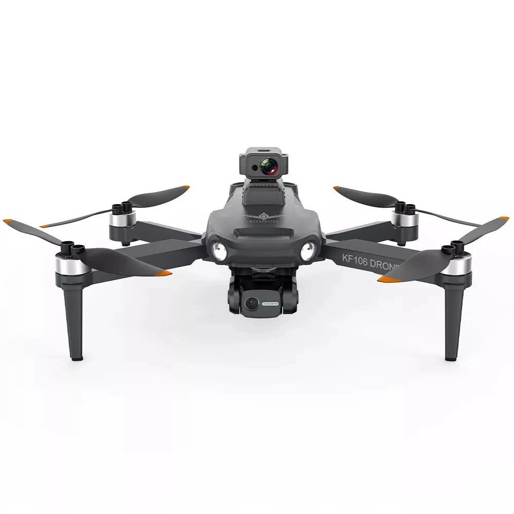 Novo Drone HOSHI KFPLAN KF106 com Câmera Dobrável de Plástico, 3
