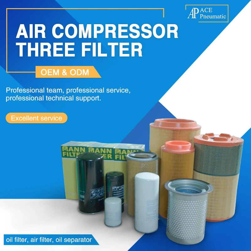 Atlas air Filter Components Air Compressor Oil and Gas Separator Three ...