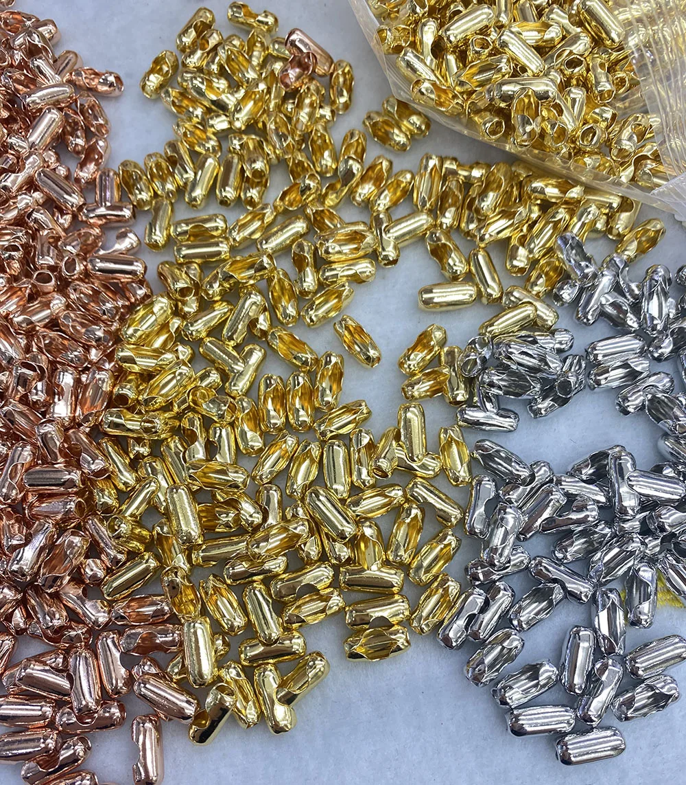 Bulk Sale Stainless Steel Ball Chain Roll For Jewelry Making Gold