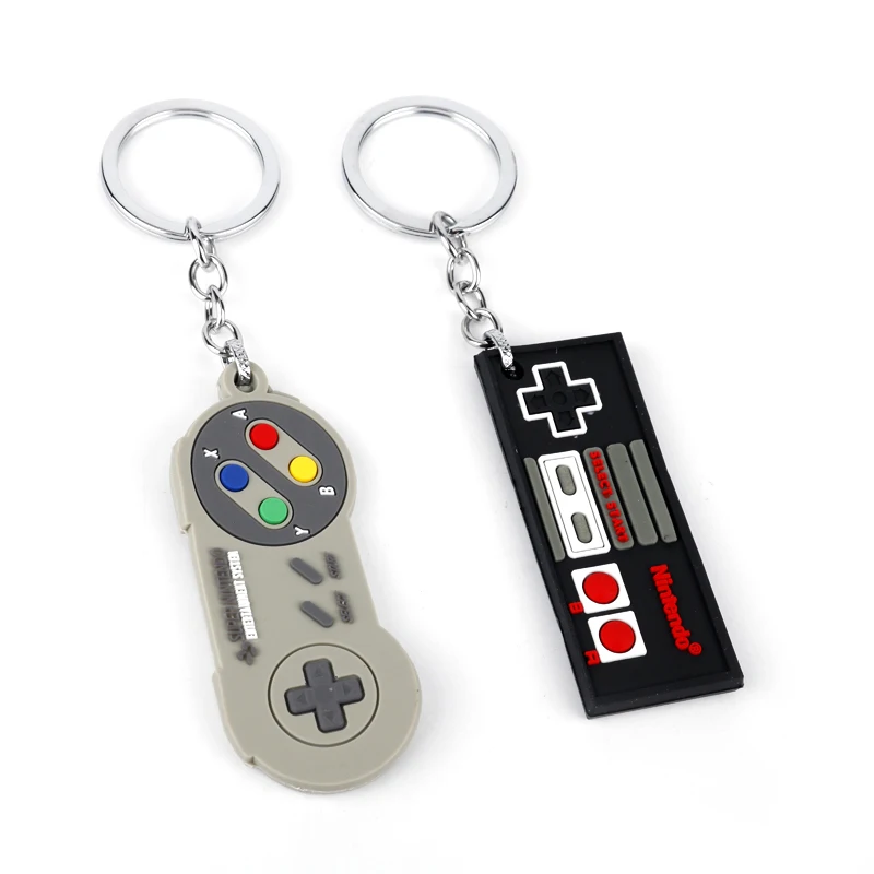 Mixed Keyring NEW UK Seller Gaming PC Console Controller Retro Joypad  Rubber