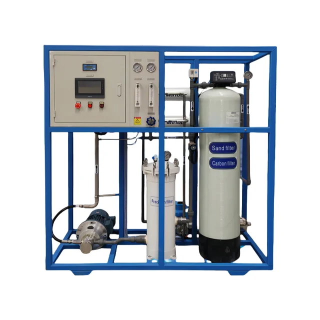 Sea Water Treatment Desalination System to Drinking Water Supply