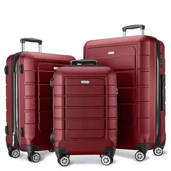 Guangzhou factory wholesale luggage suit large capacity trolley case 20 inch boarding box carry-on hand password