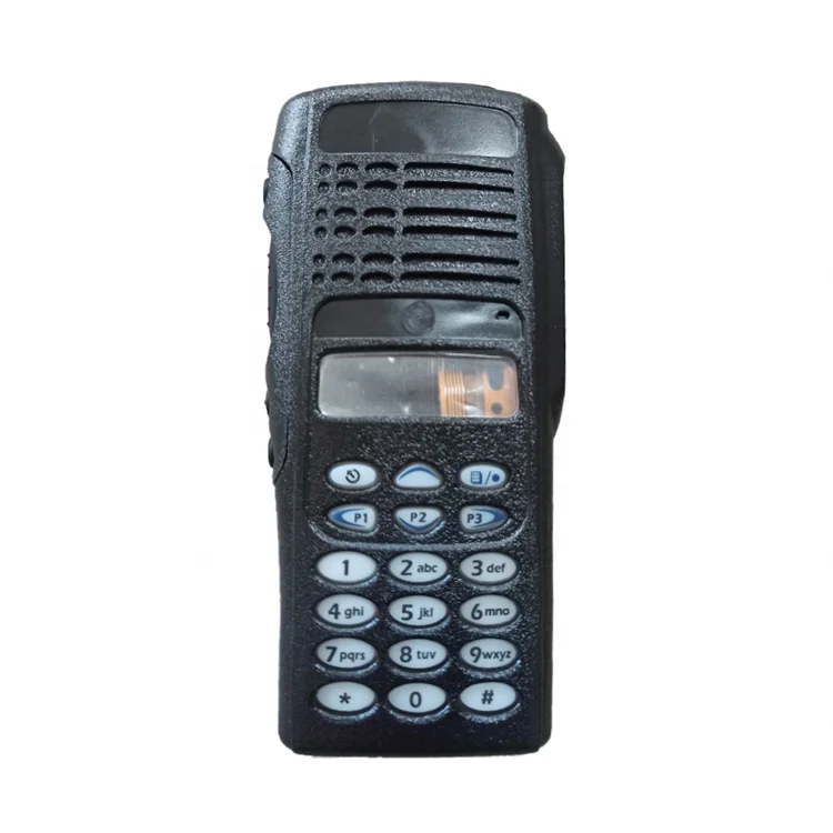 Black Replacement limited-keypad Housing For Motorola HT1250 Portable Radio 