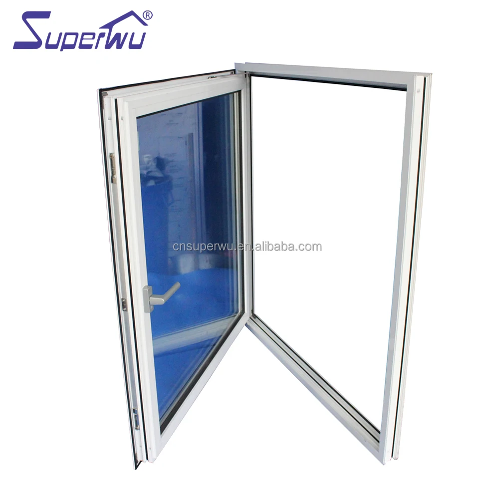aluminum burglar proof heat insulation casement window