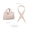 Rouge pink diamond-shaped crossbody strap