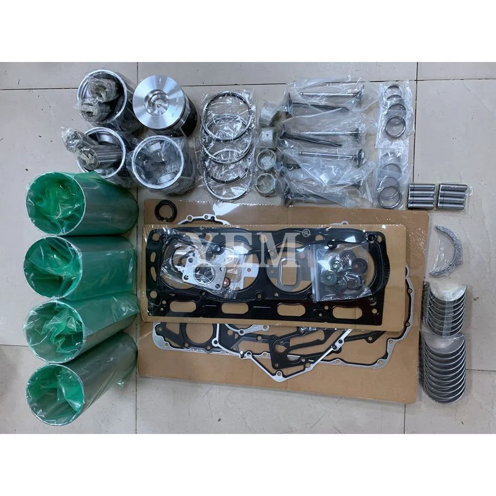 Overhaul Kit With Piston Rings Bearings Piston Rings Full Gasket Set Valve Liner Kit Fit for Caterpillar C4.4 Engine Parts