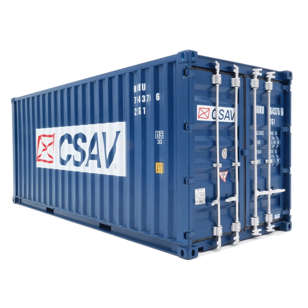 【A】30cm 1:20 CSAV logistics shipping container scale model 20GP Custom container model O.A.S ship model