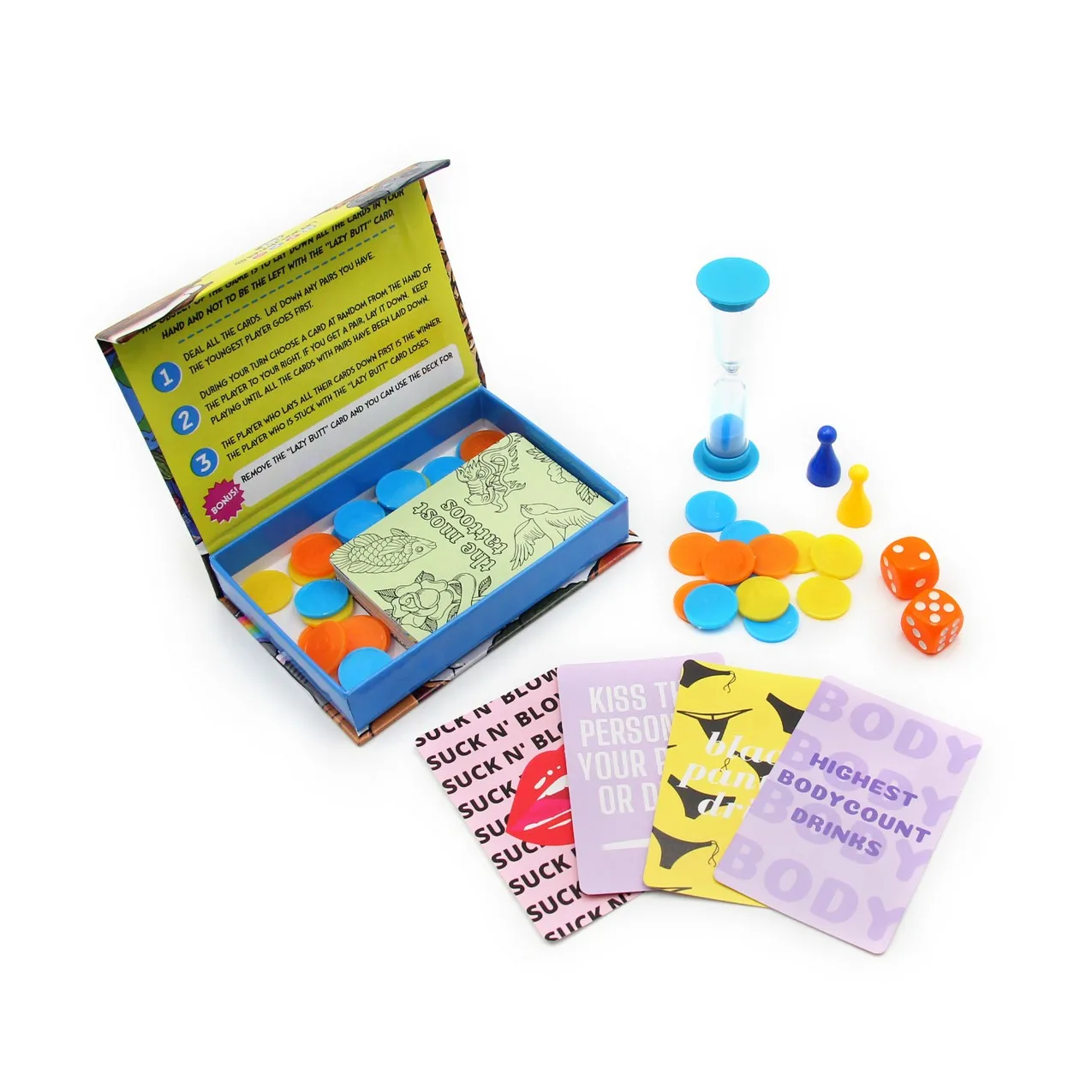 Китайская фабрика вечеринка питьевая игра карточная на заказ бумажная