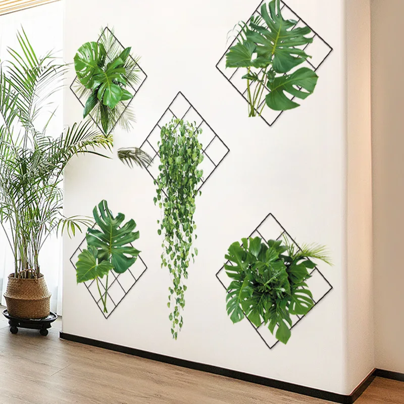 Green Leaves Wall Decals - Stylish Home Decor Solutions
