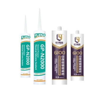 Wholesale price GP silicone sealant neutral caulking glue RTV adhesive sealant silicone weatherproofing