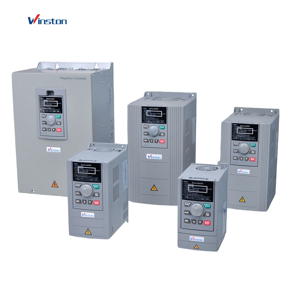VFD  220v 380v AC Single Three Phase 50hz 60hz 0.4KW to 450kw Frequency Inverter Price Speed Drive