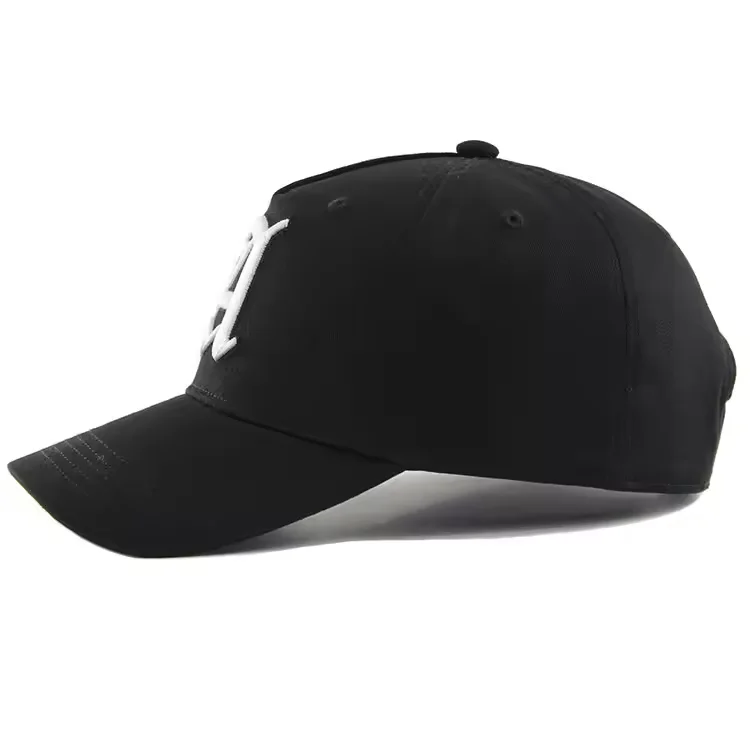 Custom Mens 5 Five Panel Curved Brim Bill Manufacturer a Frame A-frame Snapback Baseball Dad Gorras Caps Hats for Men With logo