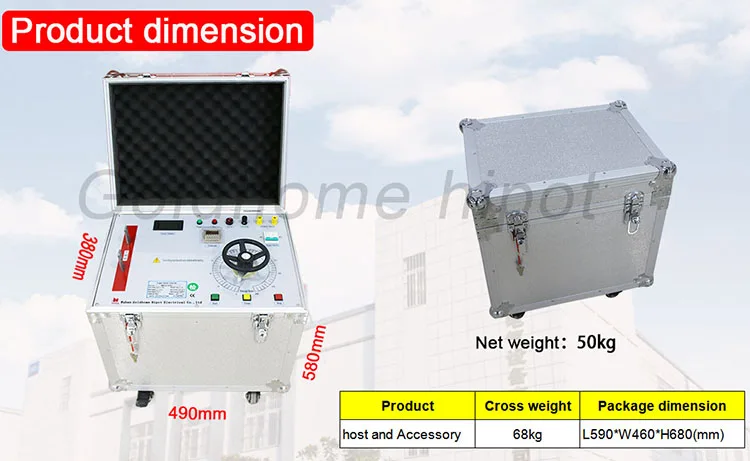 High Current Generator - Primary Current Injection Test Set