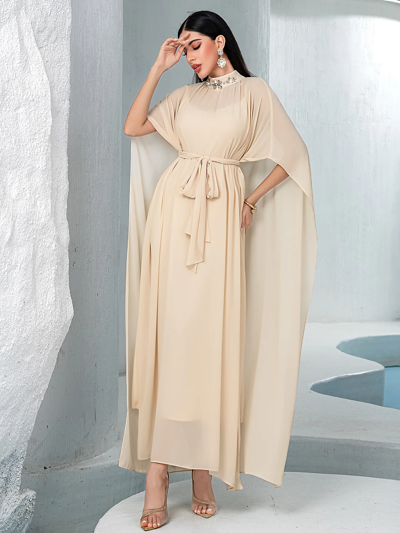 Hot Selling Custom High Quality Modest Women Abaya Dubai Islamic Clothing Muslim Wedding Dresses for Women