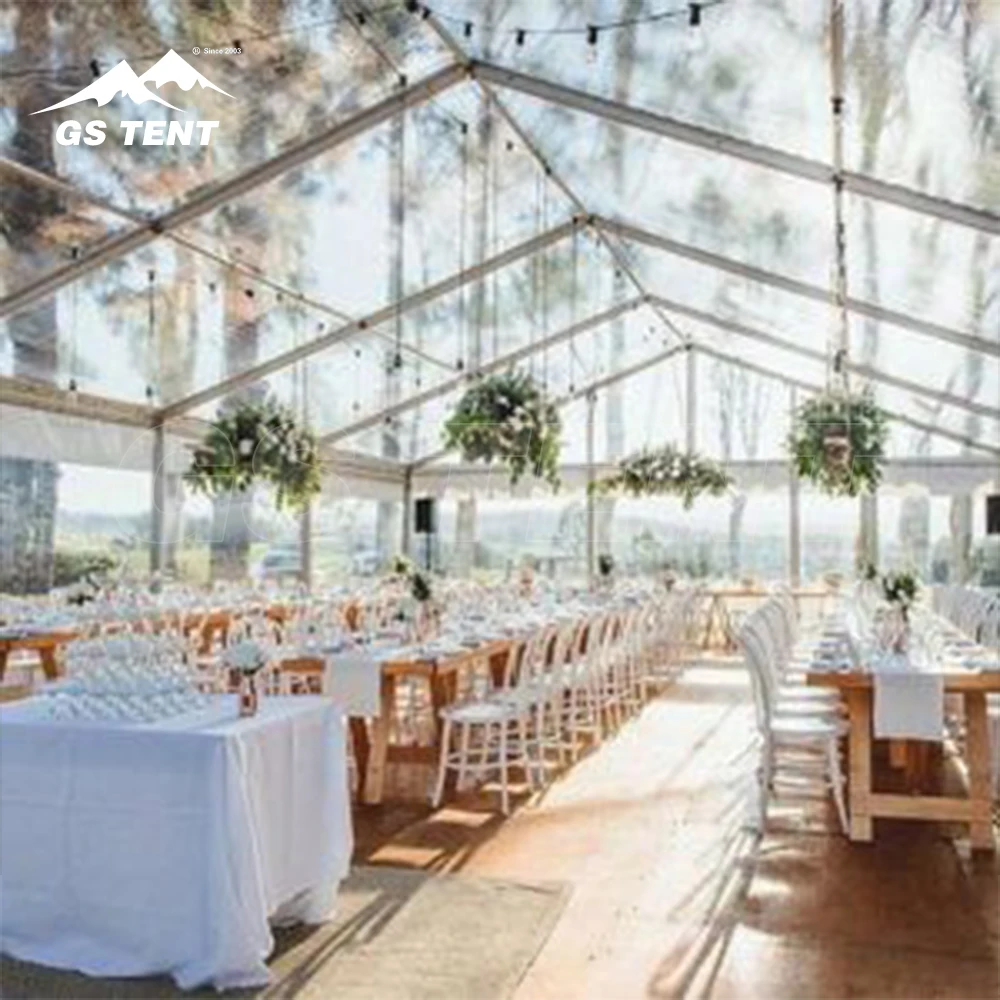 Large Waterproof Aluminium Party Tent for 300 People 40m by 100m White Event Tent Giant Marquee