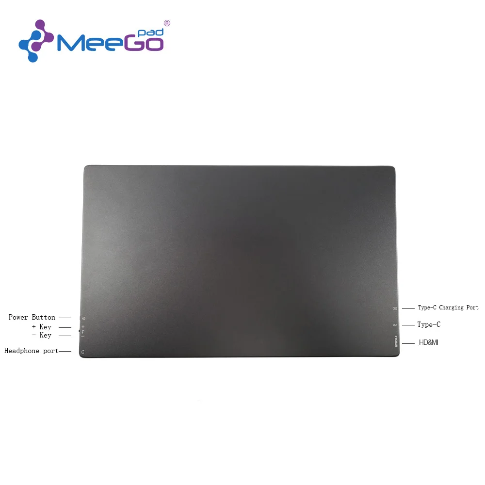 LED Screen IPS HD Display ultra Thin  Multi-functional  15 6 Inch 1080P Smart  Phone Laptop Black Speaker Portable Monitor