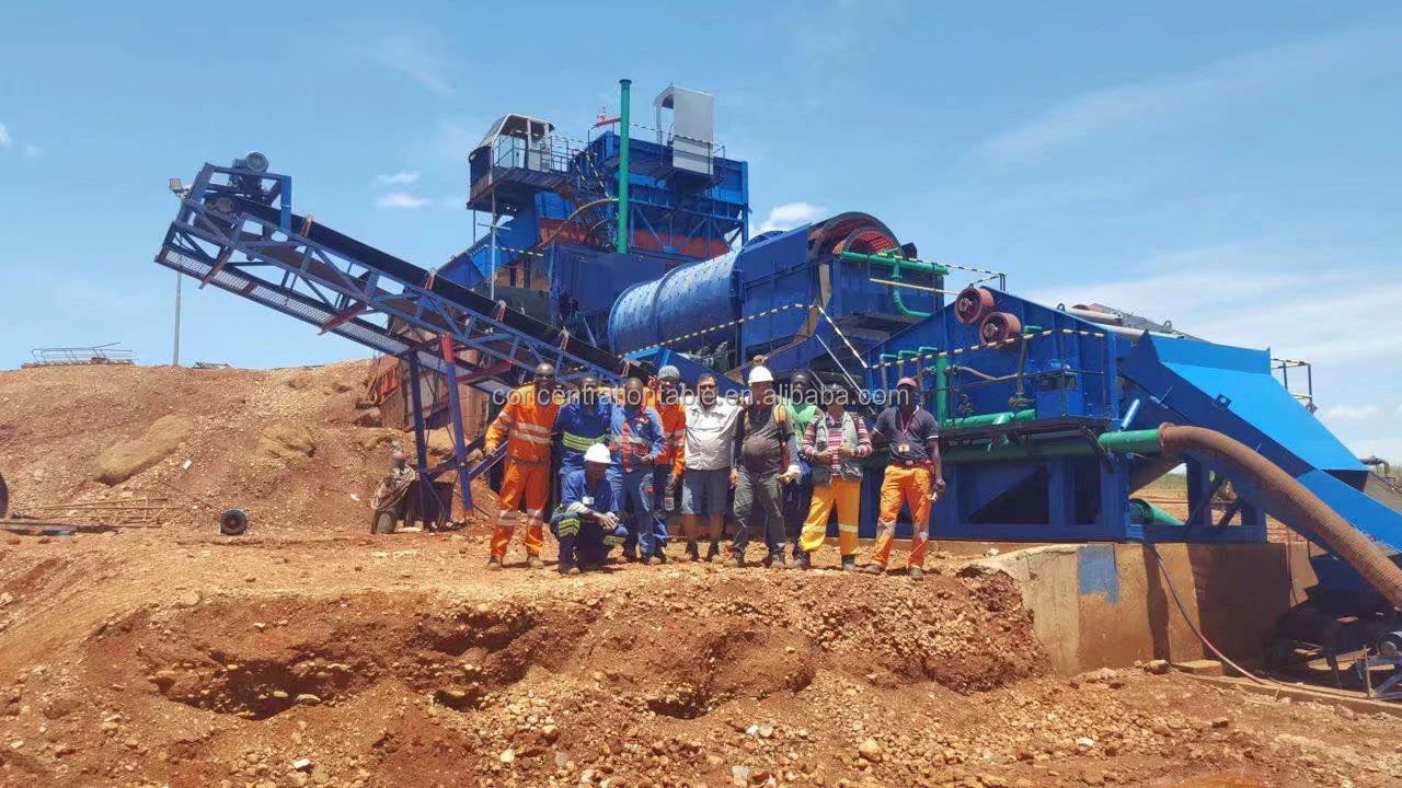 Africa Mine Processing Diamond Washing Plant Gemstone Washing Machine