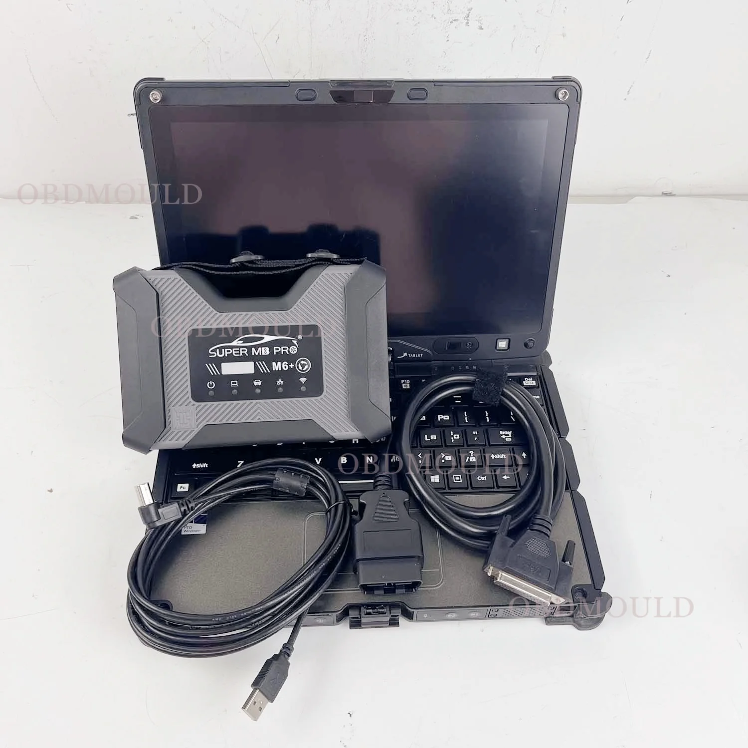 Super MB Pro M6 Plus M6plus for Benz Car Truck Diagnosis Tool Super MB PRO M6+ Add NEW ForBMW M6 Plus DOIP WiFi Update