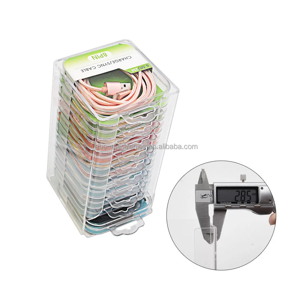 2022 New Customized Cell Phone Accessories Acrylic Retail Display Rack