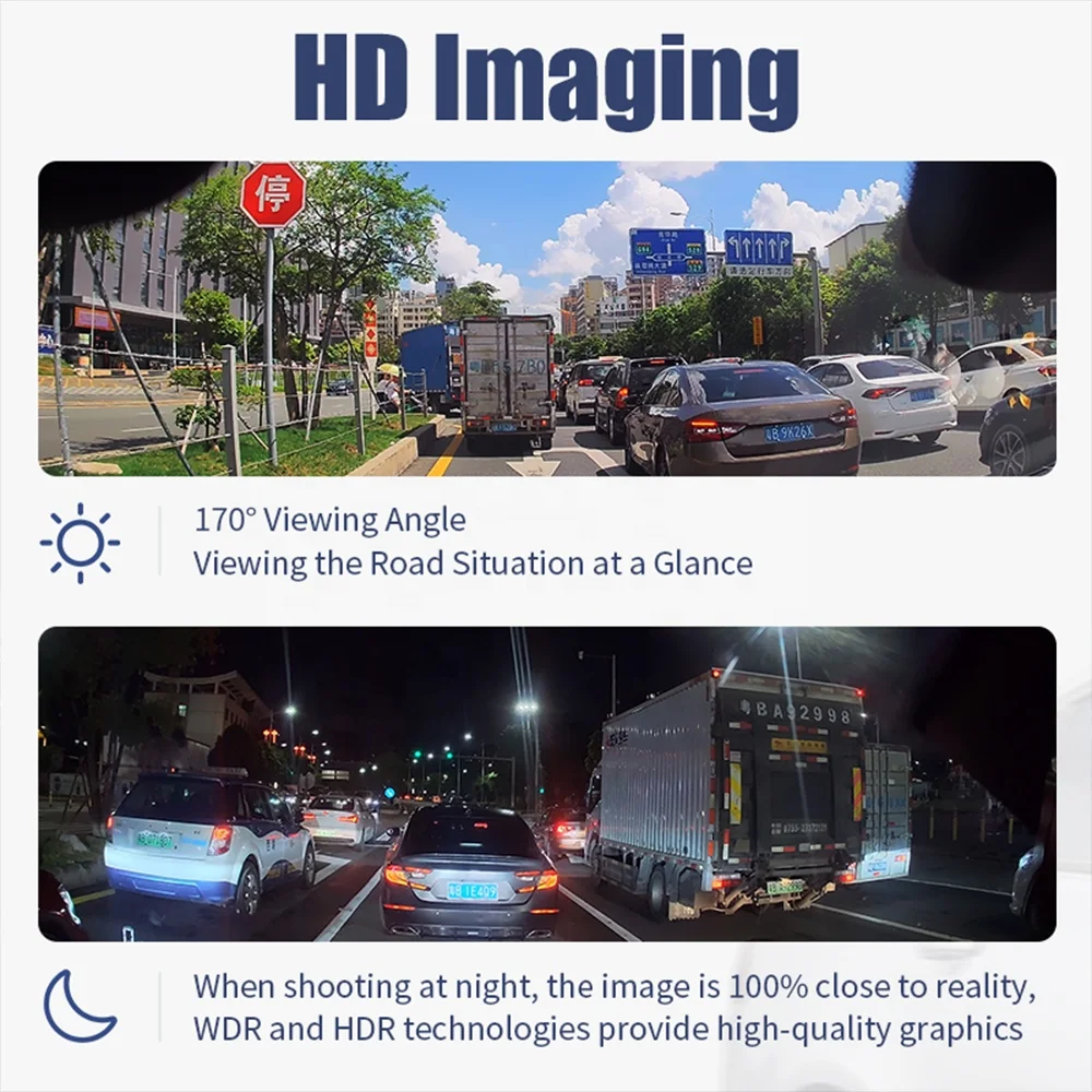 JYT Car Black Box USB Dash Cam Single Lens Dash Cam ADAS Wide Angle Night Vision HD 1080P DVR for Car Android Navigation DVR