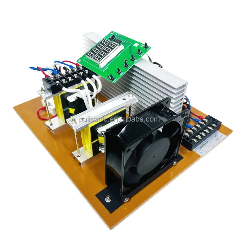 2000W Ultrasonic Transducer Driver PCB With Control Board for Ultrasonic Generator Kits
