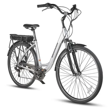 JOYKIE europe warehouse dutch e bike black silver 700C 250w ladies assist electric city bike bicycle for women