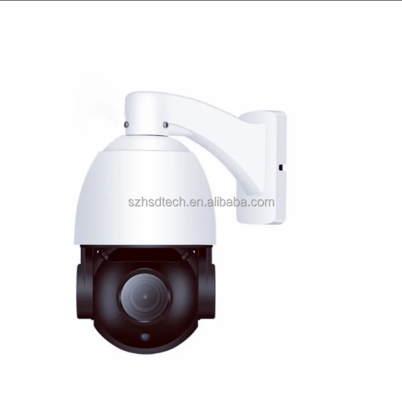NVR Compatible 360 Degree Built-in Mic Audio 4K 8mp POE PTZ IP Camera