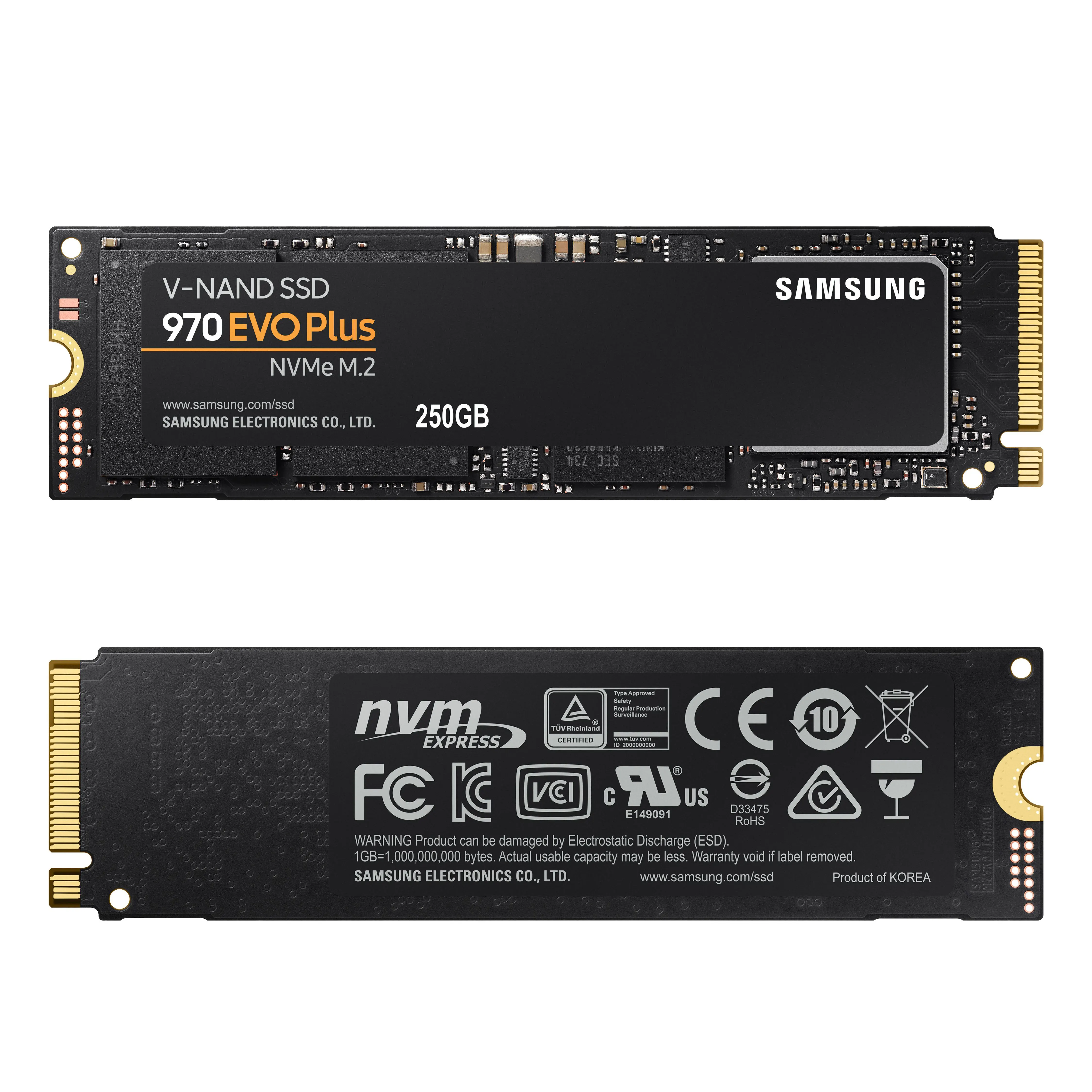Samsung M.2 SSD 970 EVO Plus - High Performance Storage