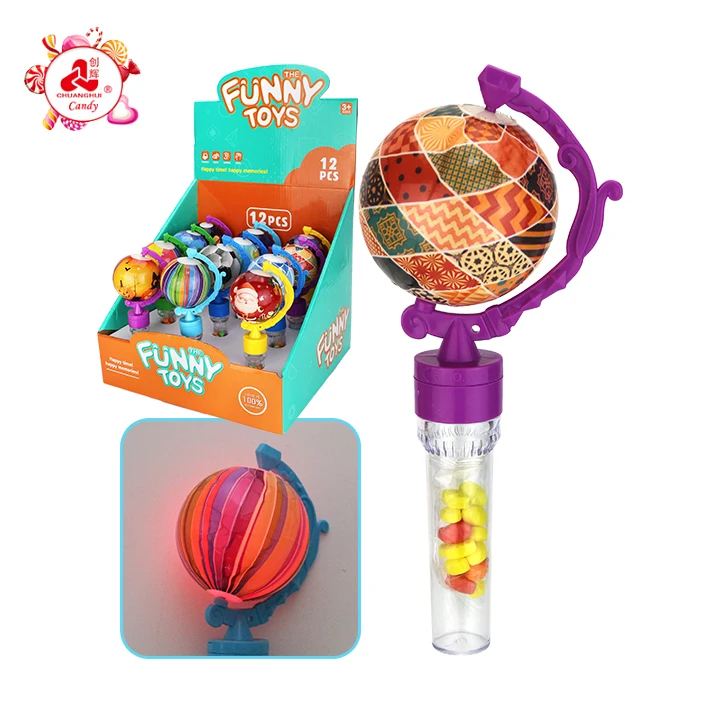 globe toy candy