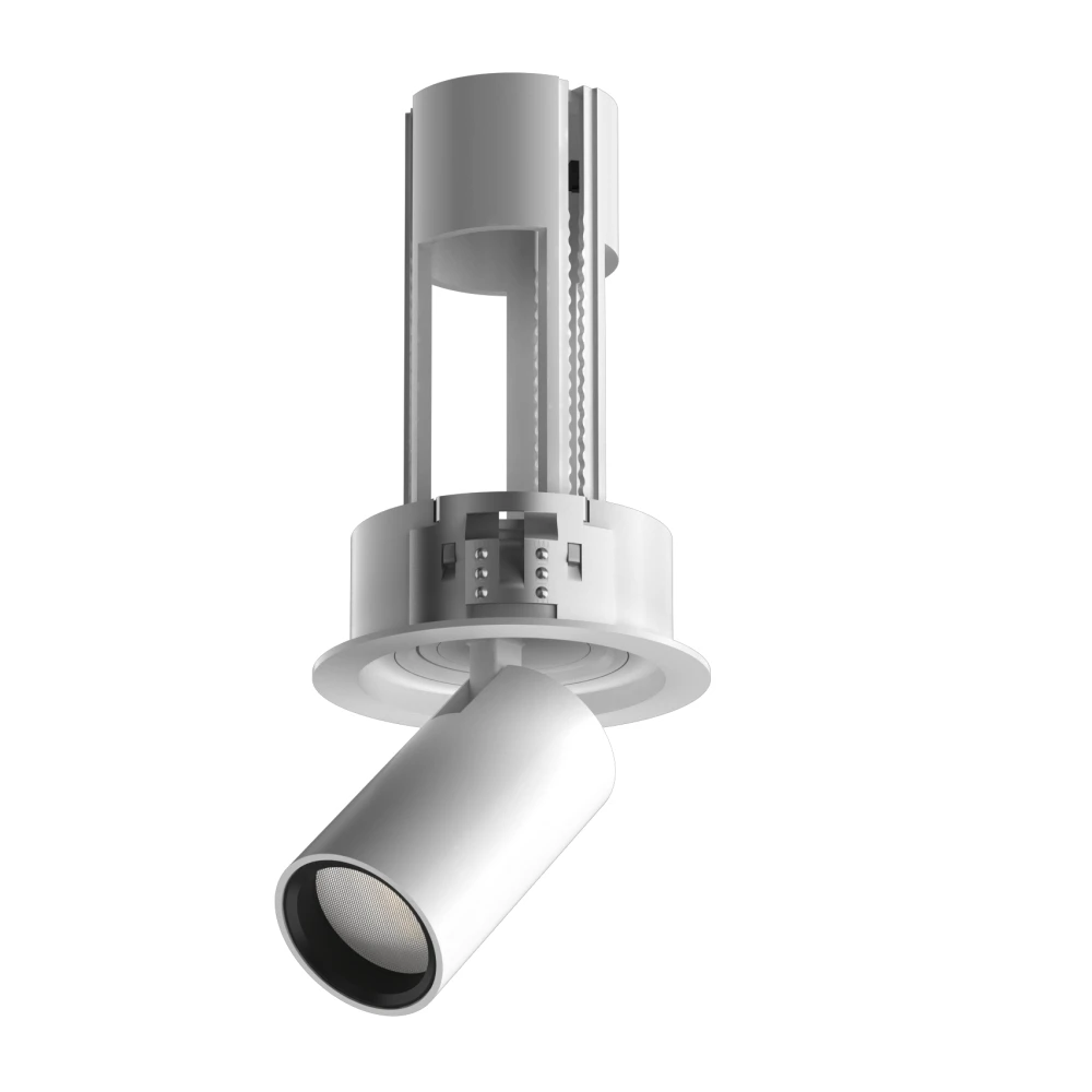 Round  Square Trim Trimless Recessed Led Pull Out Down Ceiling Light 6W 12W 25W Single Head Double Head Triple Head Downlight