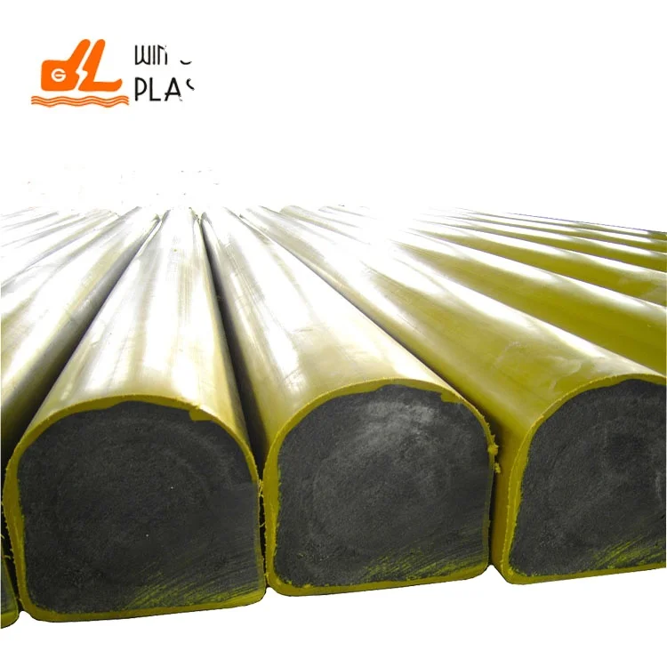 HDPE  Marine Fender Piles Plastic Fender Sea Timber