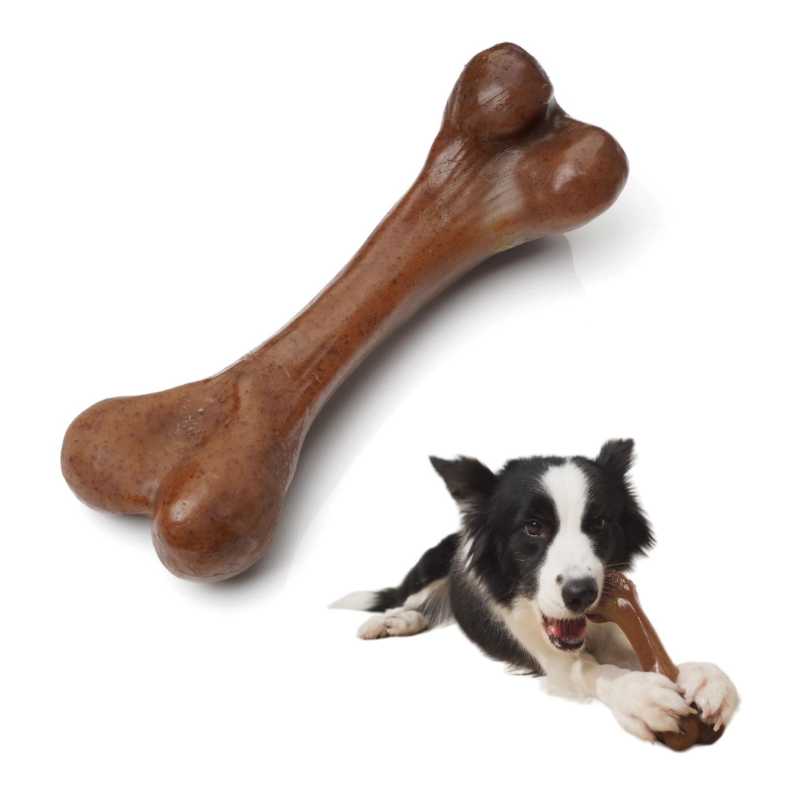 Dog Toothbrush Dog Chew Toy Stick Pack Durable Plastic Dog Chew Bone Toy  Interactive Teeth Temu