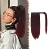 Black Ombre Red-Wrap Around
