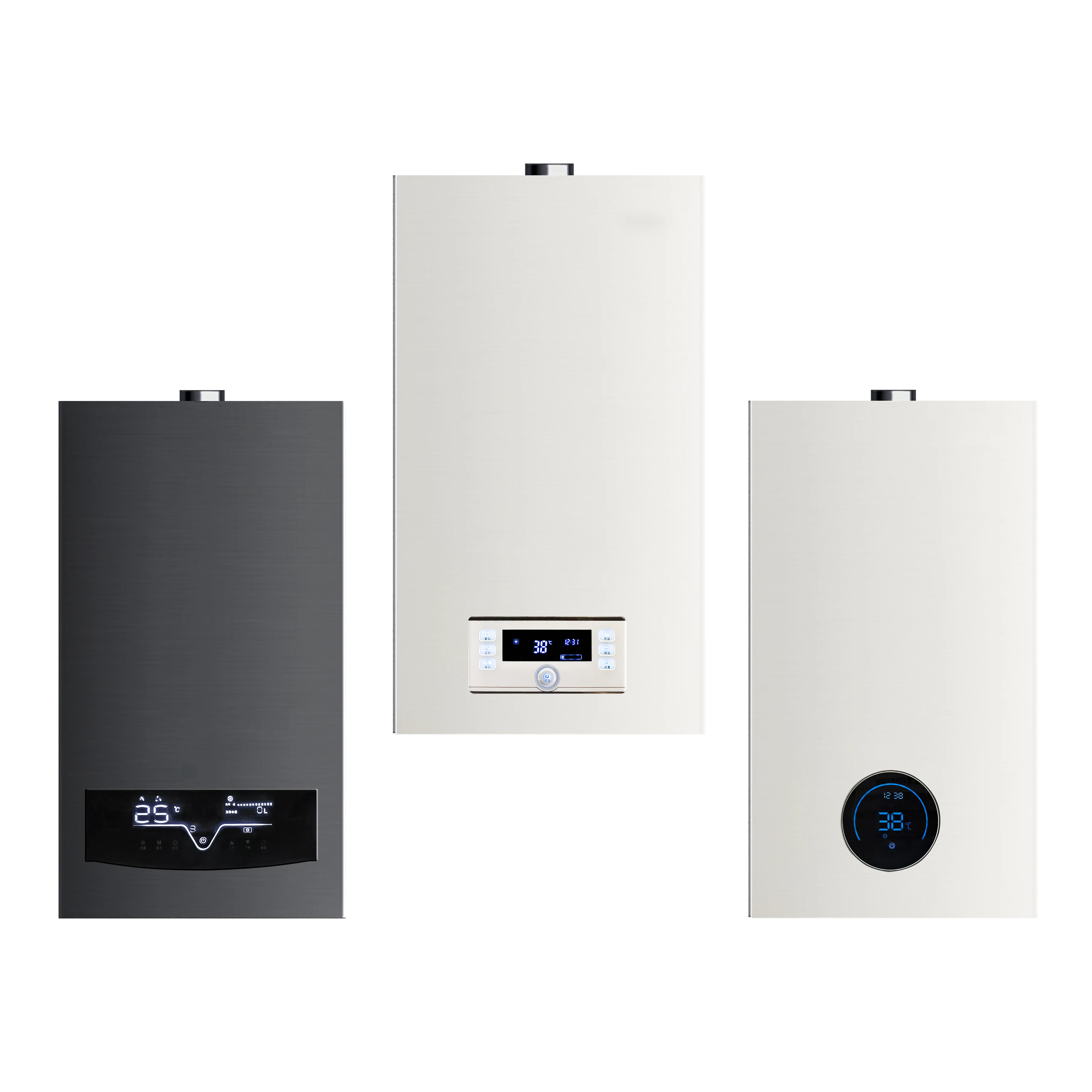 Combi Boiler Electric Wall Mounted Heating Boiler For Central Heating ...