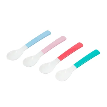 Factory Price Soft Tip Infant Baby Spoon Baby Feeding Spoons BPA Free Baby Feeding Utensils 2PK for Toddler