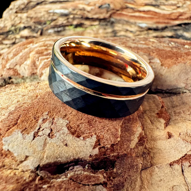 Tungsten Carbide Waterfowl Wedding Bands Duck Hunting Ring