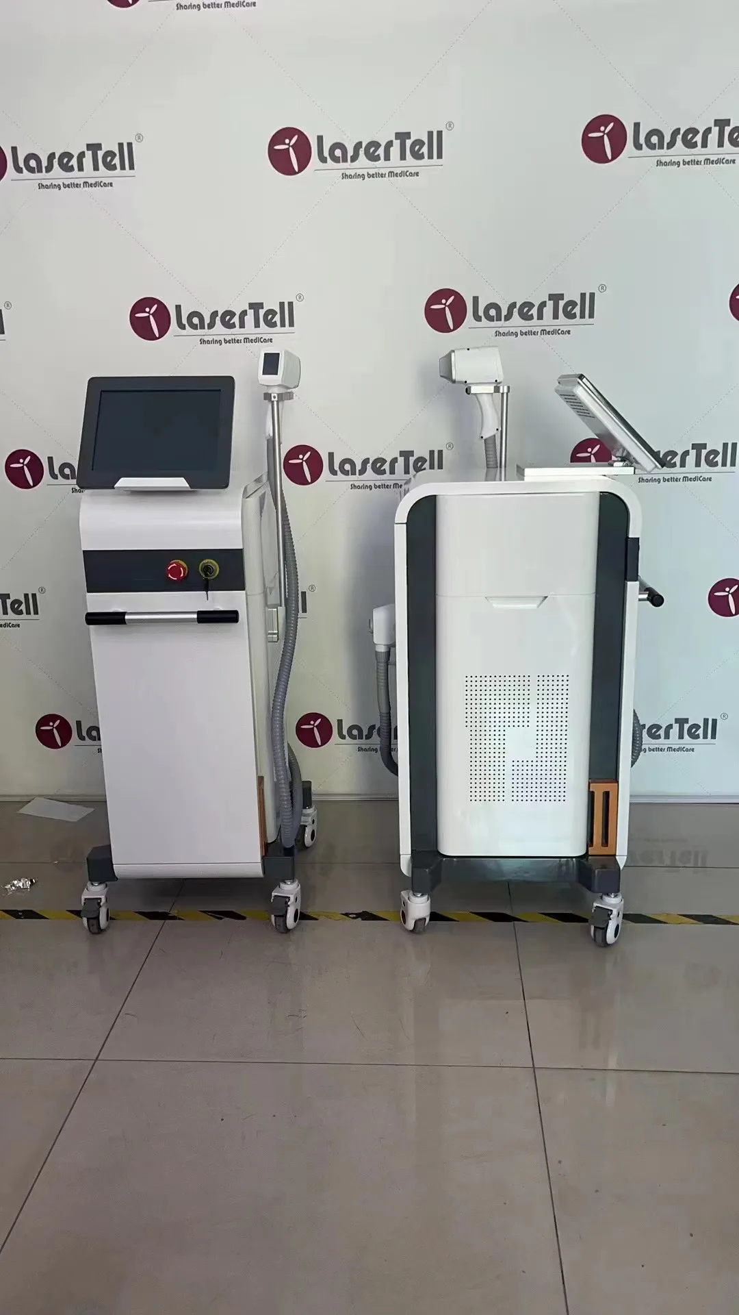 TruMEDiO7_Touch 1600W Diode Laser Hair Removal Machine Latest Stationary Standing Style Beauty Equipment