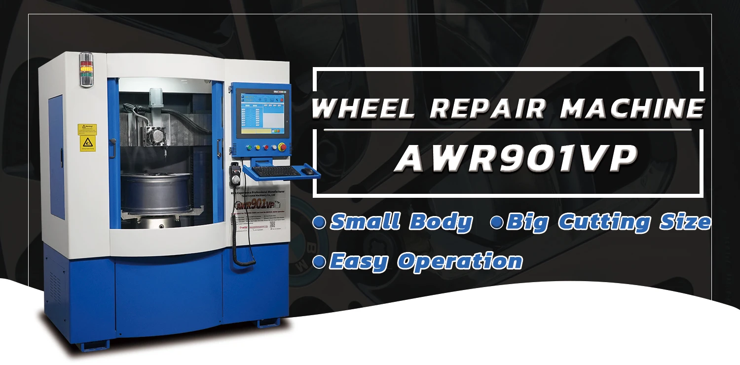 AWR901VP Professional Alloy Wheels CNC Lathe Recondition Car Rim Supplier