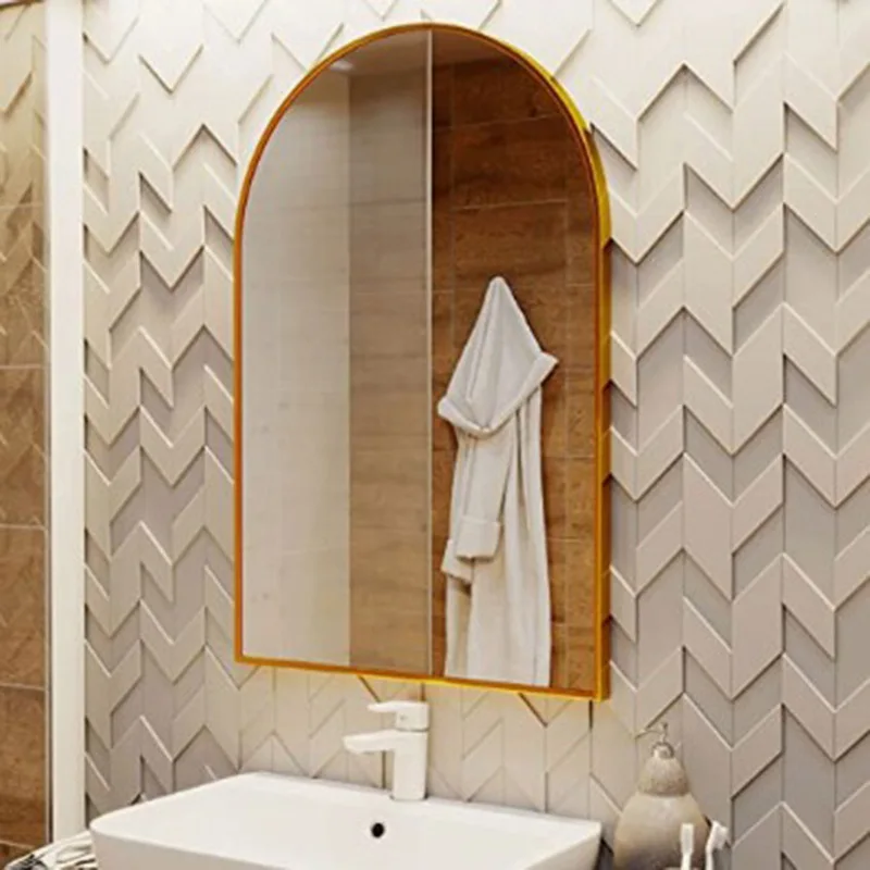 product berserk arch floor home decor arched mirrors full length aluminum arch framed wall full length mirror-2