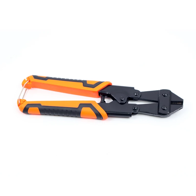 Rubber anti slip handle, carbon steel forging and cutting steel wire rope tool, wire cutting pliers, crimping pliers