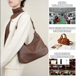 Factory Wholesale Women's Retro Leather Shoulder Tote Bag OEM/ODM High-quality Crossbody Bag Handbag for Ladies Manufacturer