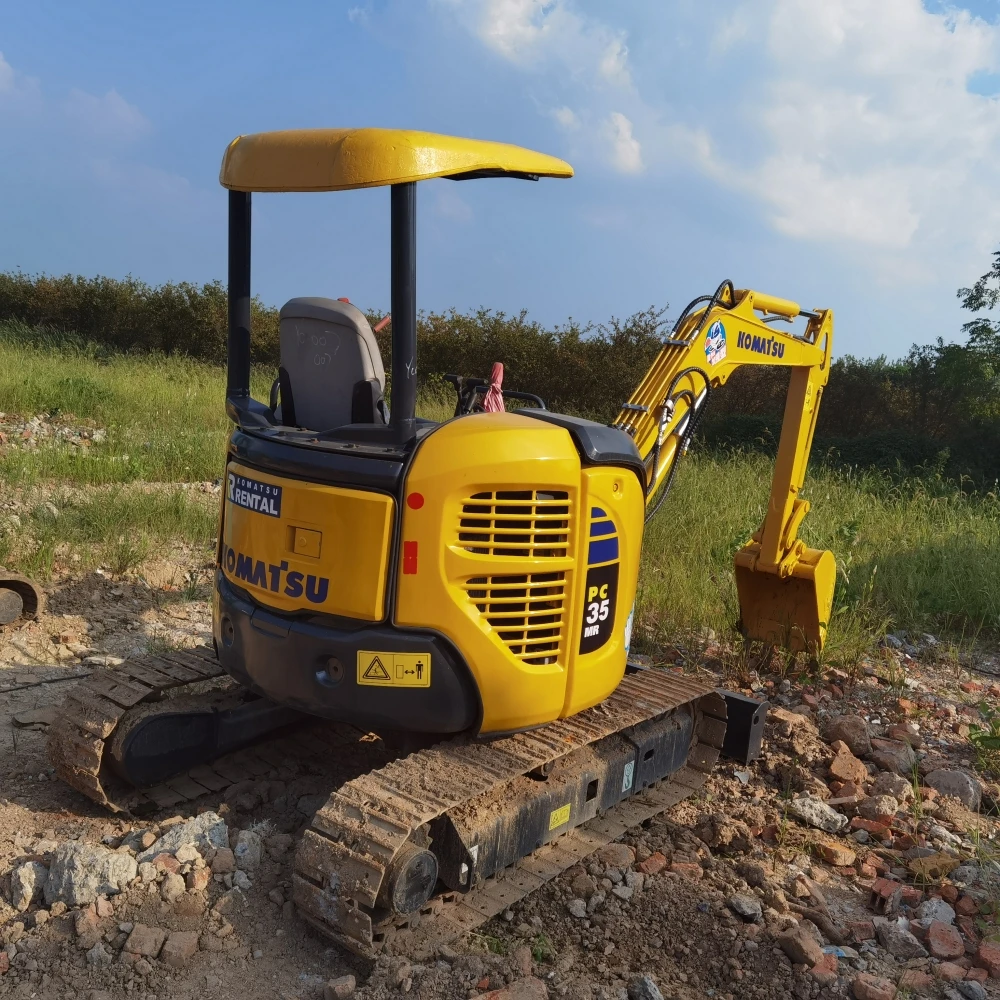 Japan Made Original Used Mini Excavators PC35MR 3.5ton Excavator Mini ...