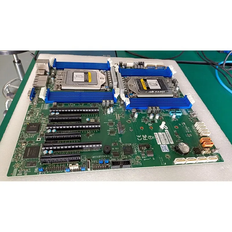 Supermicro H12DSi-N6 сервера EATX материнской платой и процессором AMD EPYC 7702 процессор * 2 64 Core 0 ГГц разблокированный версия процессоры