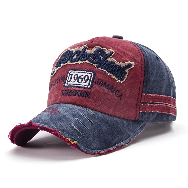 Custom Vintage Distressed Baseball Cap Dad Hat