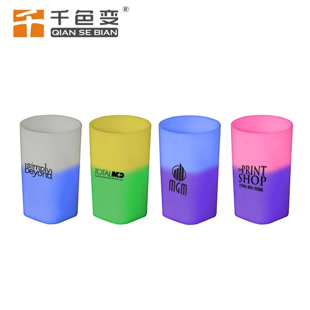 Thermochromic Thermosensitive Temperature Activated Color Changing Dip Pigment Powder Material Injection Molding Plastic Cup