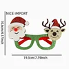 Lunettes vertes de renne du Père Noël