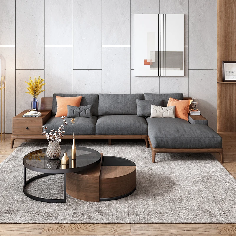 Modern Living Room Furniture Chaise Storage Corner L-shaped Large Sectional  Fabric Sofa - Buy Sectional Fabric Sofa,Sectional Sofa,Large Sectional Sofa  Product on Alibaba.com